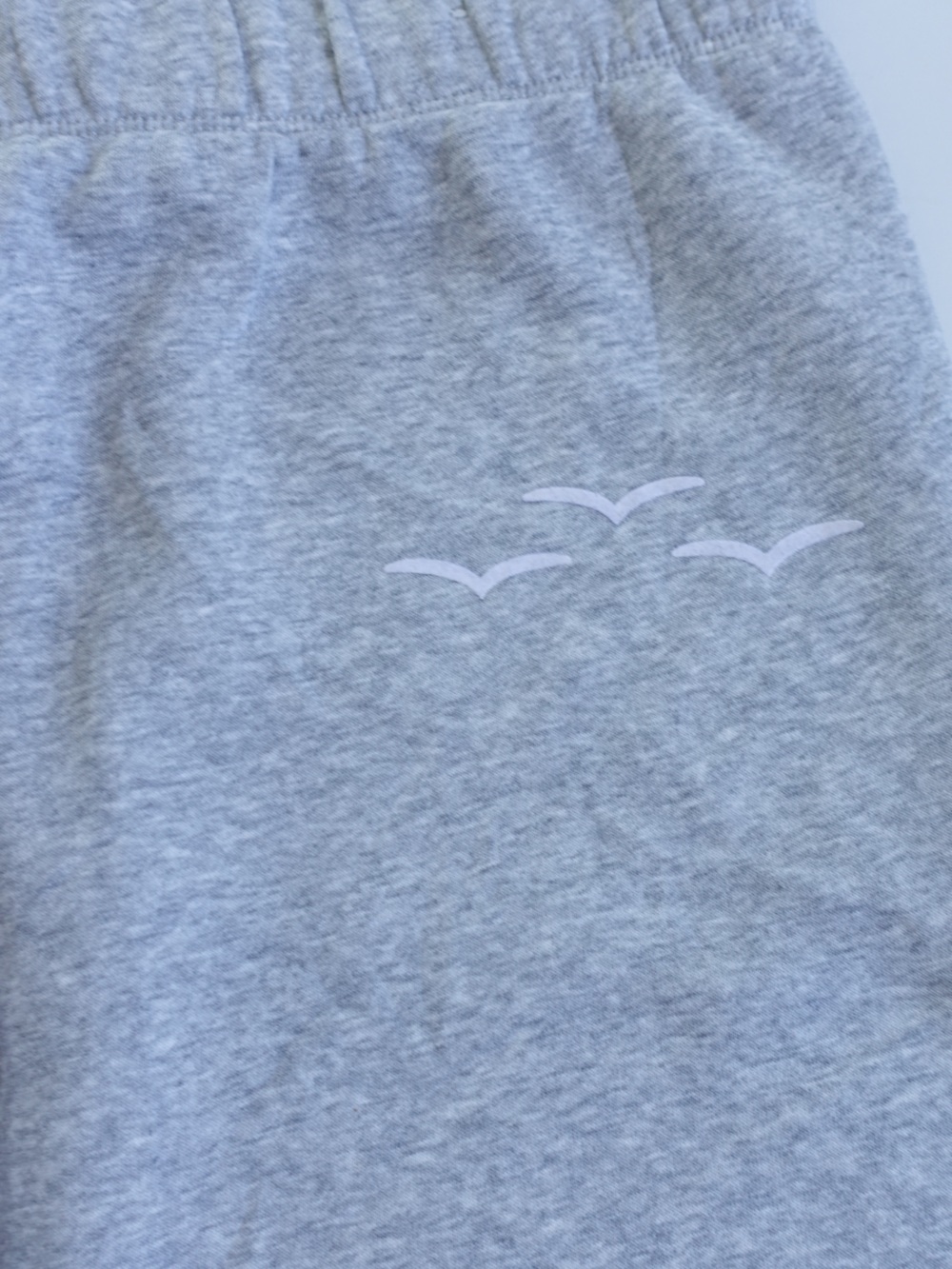 LAZYPANTS Women's Premium Fleece Relaxed Jogger Sweatpants Heather Grey L - Picture 2 of 10